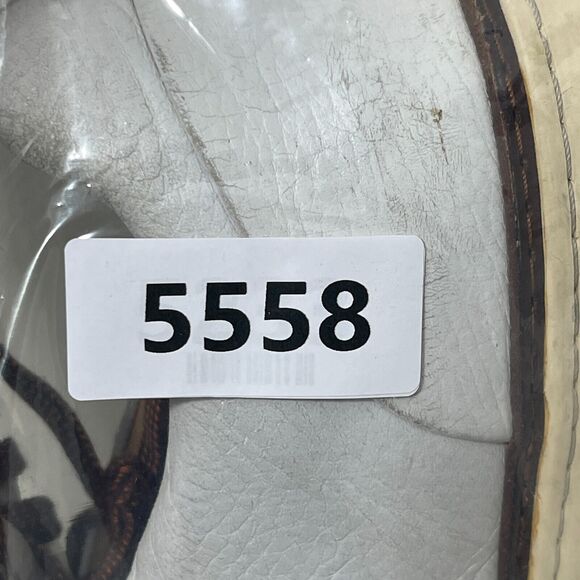 Royal Albartross Golf Shoes Men‎ Size 12 The Pontiac Spikeless White Leather - Picture 15 of 15